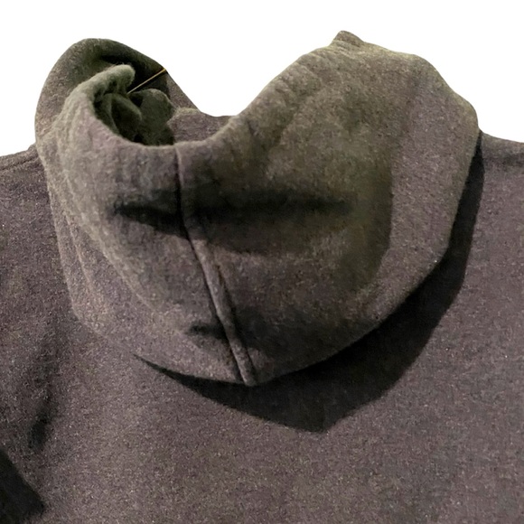 Icewear Iceland Charcoal Gray Blue Print Hooded Sweatshirt Hoodie - Picture 6 of 9